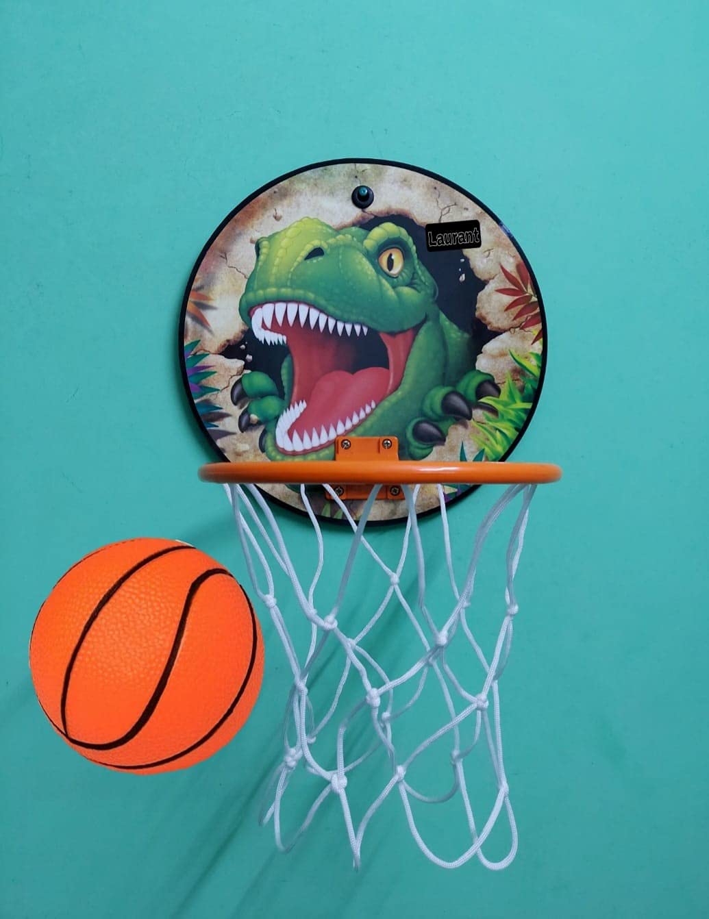 Laurant Round Basketball Set with Adjustable Stand Kids for Indoor and Outdoor use (Rubber Basketball Included in The Box || for Kids Playing Indoor (Multi-Color) (B09CW964G1) Amazon Price History, Amazon Price Tracker