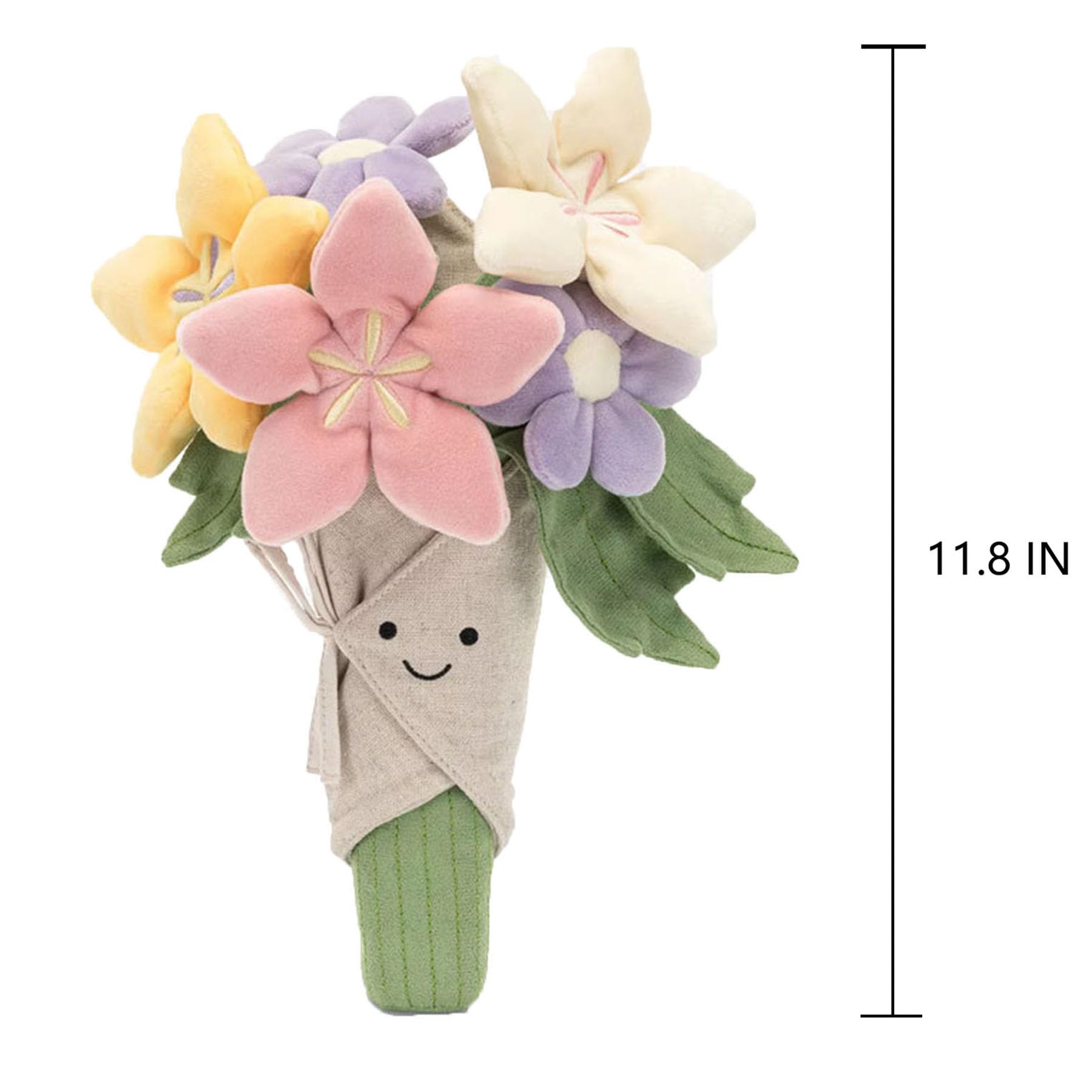 Amazon.com: QYN Stuffed Flower Plush Bouquet Flowers Decor Funny