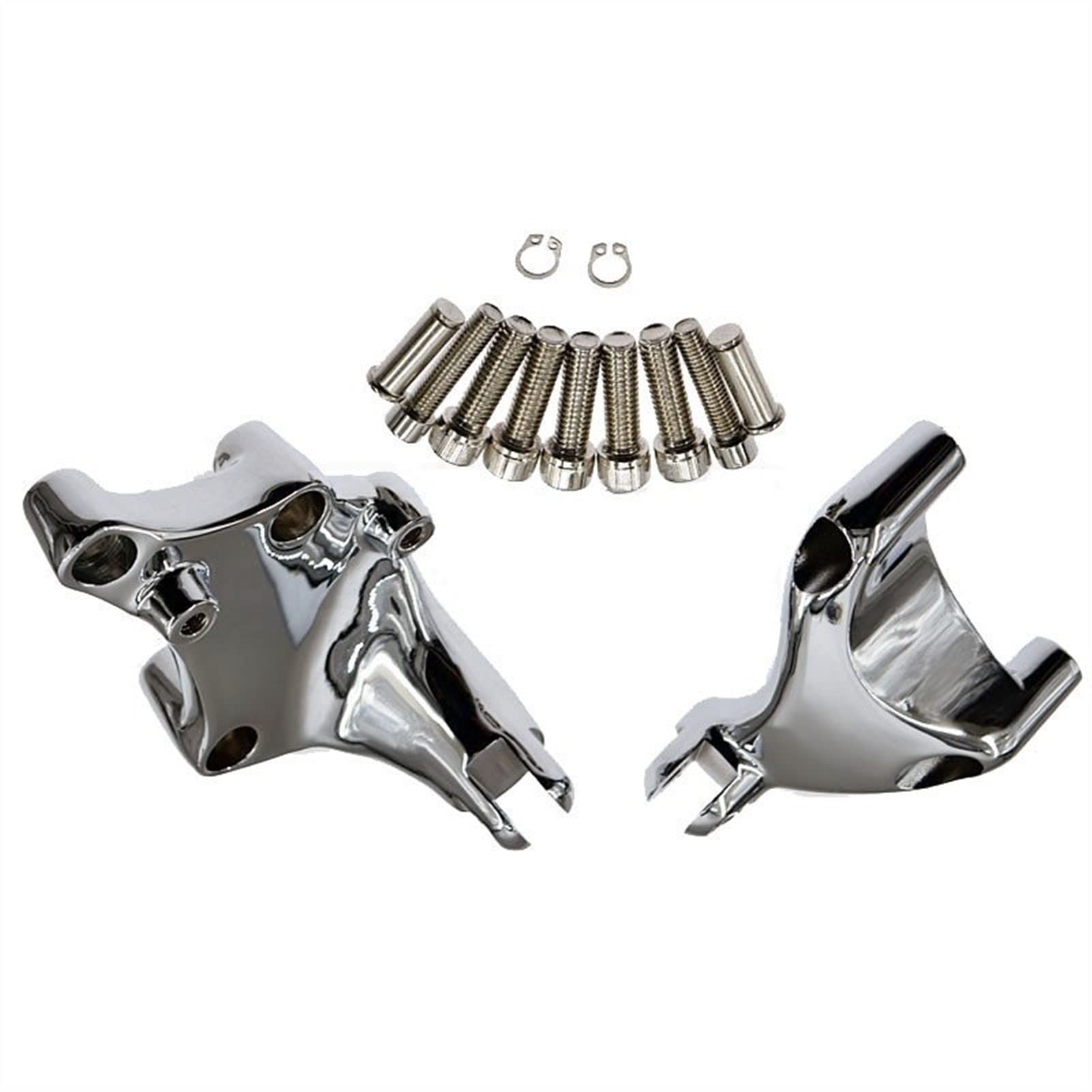 Repose-pieds passager arrière moto avec kits de montage Sportster 883 XL883L