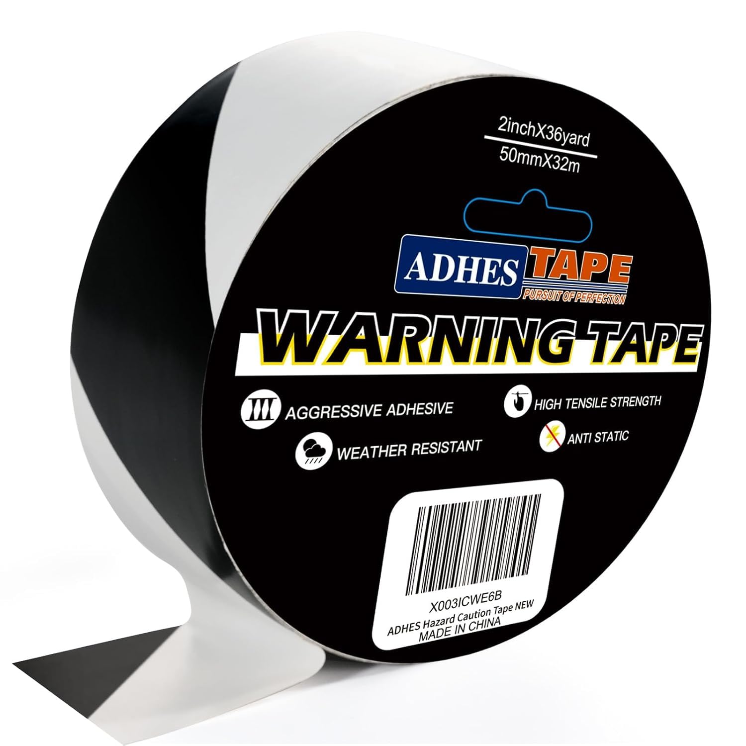 oenza Anti Black and White Caution Tape, 5 CM X 10 METER Weather,flame-Resistant & Strong Adhesive Hazard Tape & long lasting Warning Tape for Marking Walls, Floors, Pipes and Equipment (B0DF5RFLM2) Amazon Price History, Amazon Price Tracker