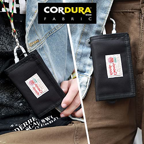 Rough Enough Kids Wallet For Boys Teen Neck Lanyard Wallet With Keychain #TOP1