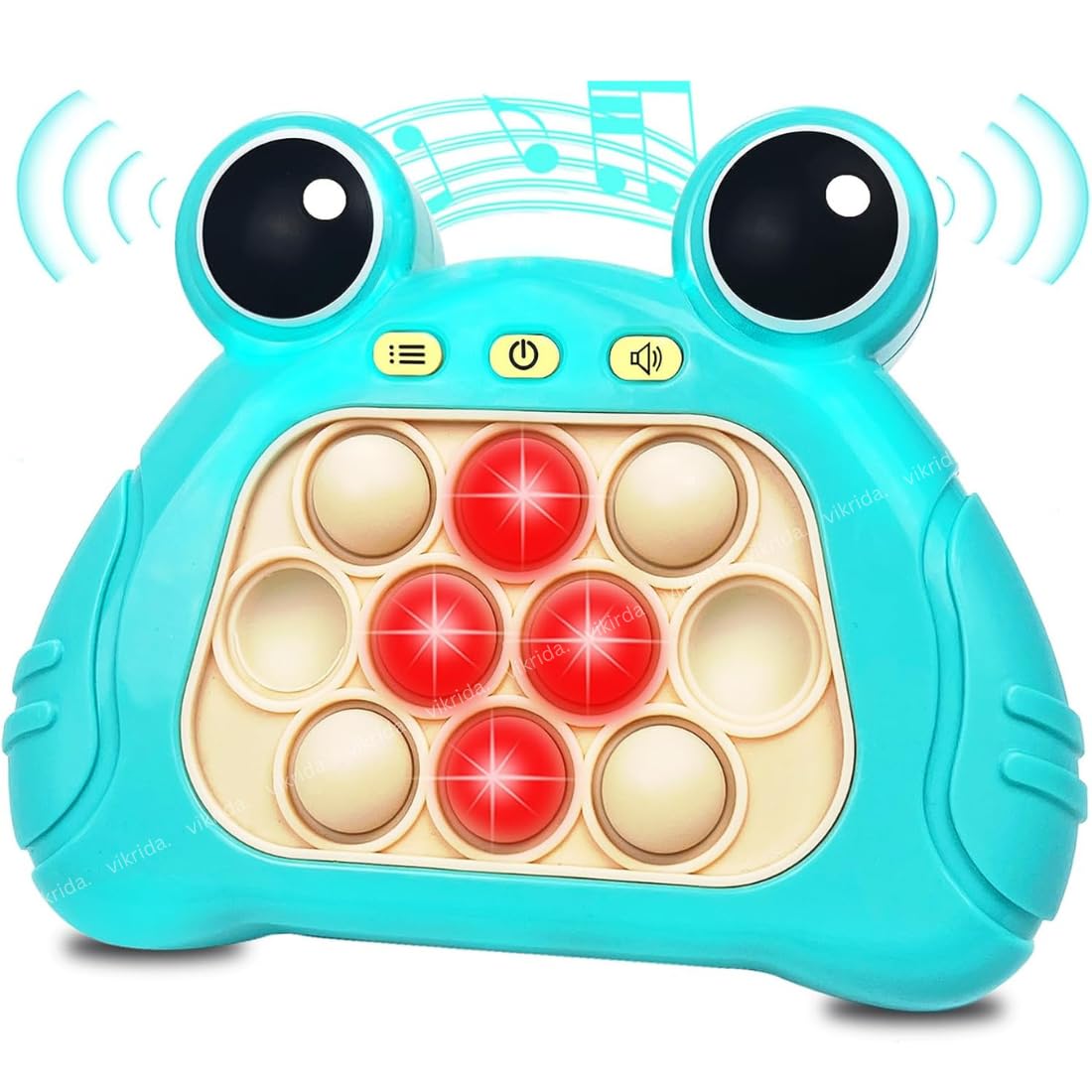 VikriDA Push Puzzle Game Machine, Electronic Pop Light Up Toys for Toddler Kid, Sensory Fidget Toys for Kids - Green (B0CBS6G7QR) Amazon Price History, Amazon Price Tracker