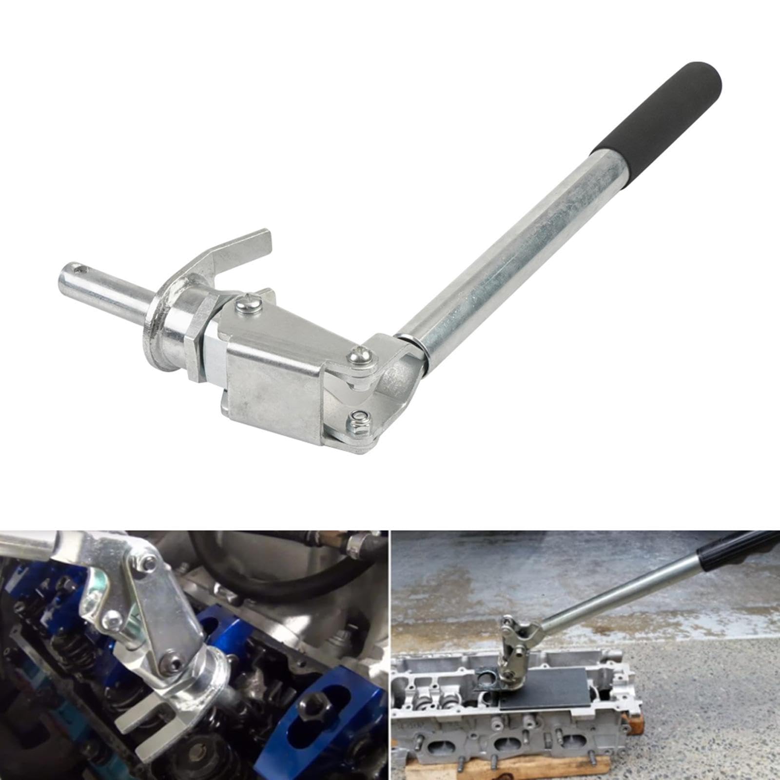 Herramienta Universal para Extraer Resortes de Válvulas, Herramienta de Reparación de Alta Resistencia para Compresores de 3/8" Y 7/16".