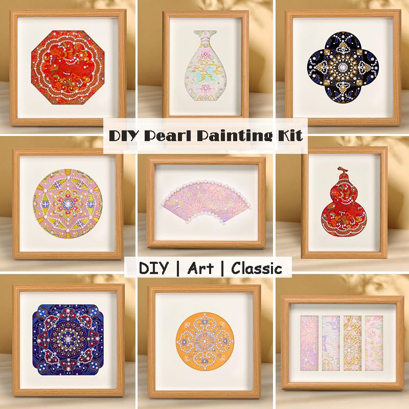 Amazon.com: Pearl Embroidery Painting Kit, Classic DIY Crafts