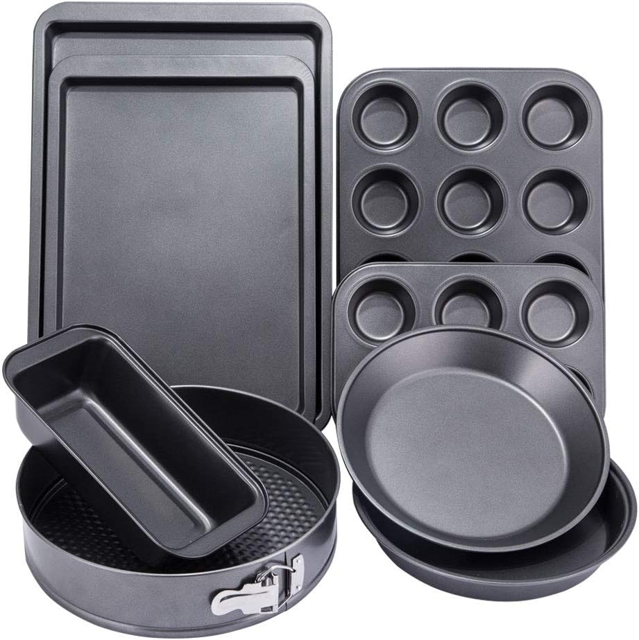 NARCE 8-Piece Atlanta Mall Nonstick Sacramento Mall Bakeware Ba Favorites:Nonstick Chef Set