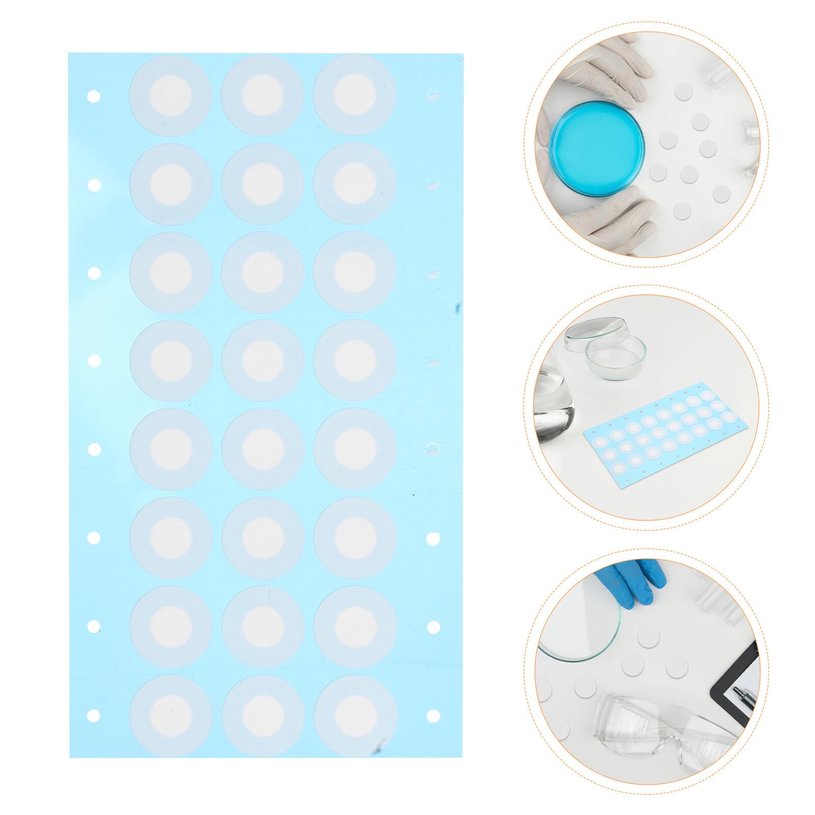 Disques Filtrants Adhésifs 100 Pcs en Eptfe pour Bocaux Mycologiques | Blanc, Résistant à Chaleur, Compatibilité, Cycles Prolongés pour Couvercles Percés de Bocaux