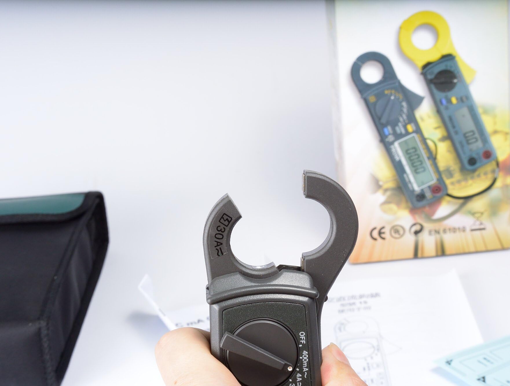 Qualité Taïwan PROVA CM-03 multimètre à pince AC/DC haute précision multimètre à pince voltmètre numérique AC/DC ampèremètre pinces multimètre professionnel testeur électrique multifonction