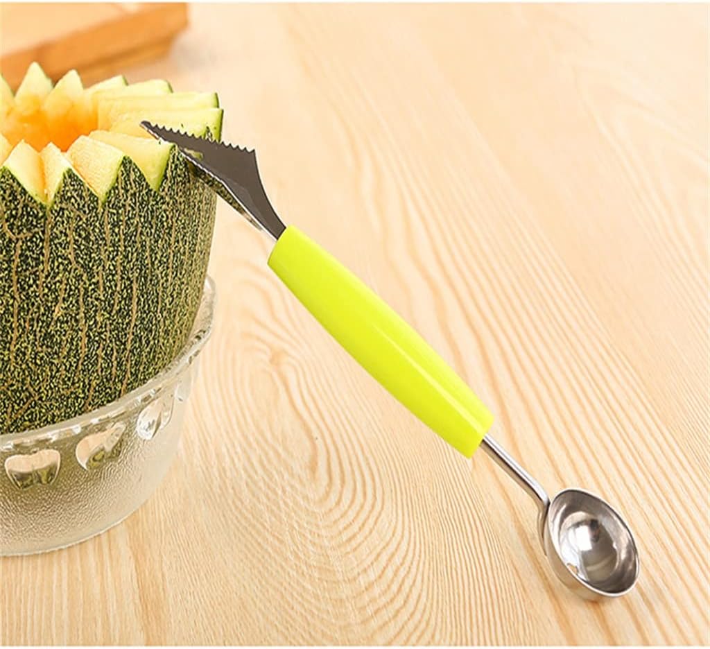 Dig Fruit Ice Cream Ball Carving Watermelon Melon Spoon DIY Tools Kitchen Gadgets