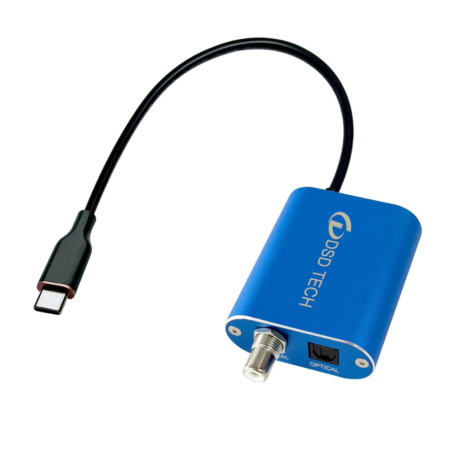 DSD TECH SH-AU03A Adaptateur audio USB vers SPDIF compatible DSD64 et PCM 192K 32 bits