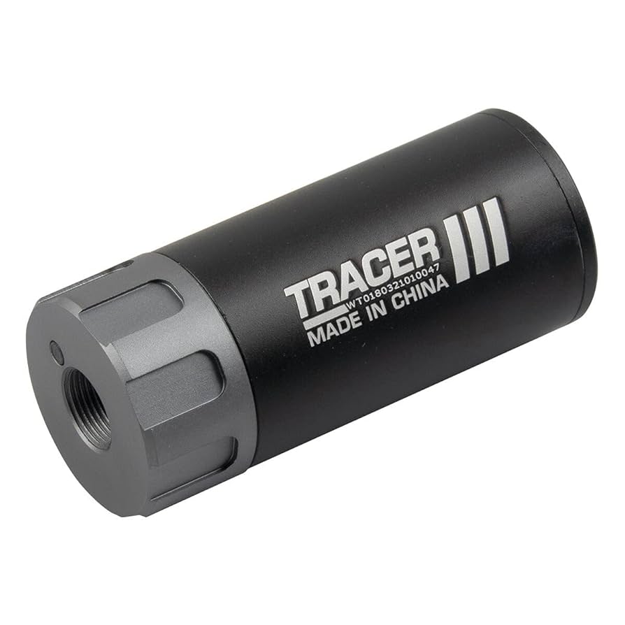 Amazon | WoSporT サイレンサー型トレーサー (8.8cm/14mm逆ネジ