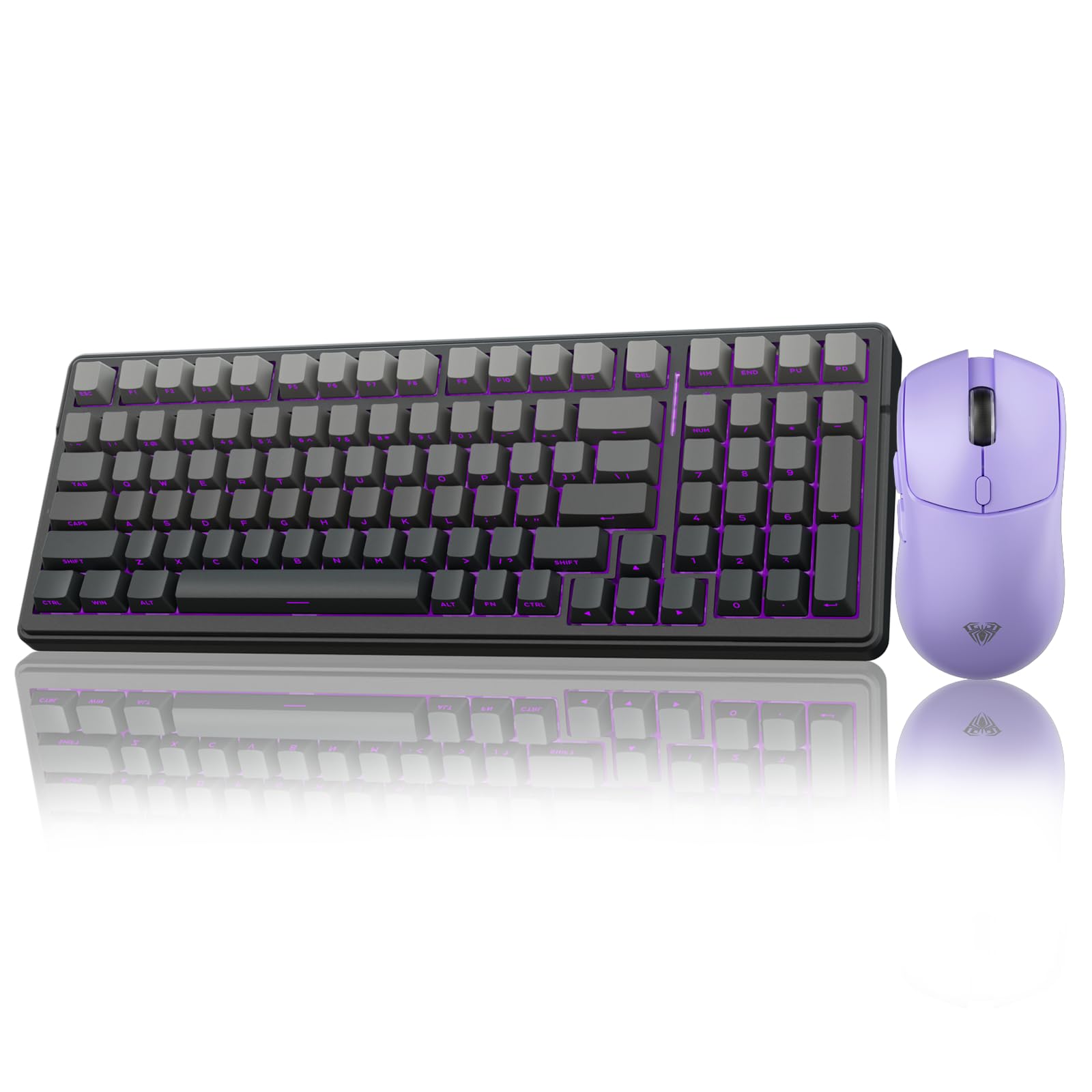 Amazon.com: AULA Wireless Keyboard and Mouse Combo, AULA F99 Pro