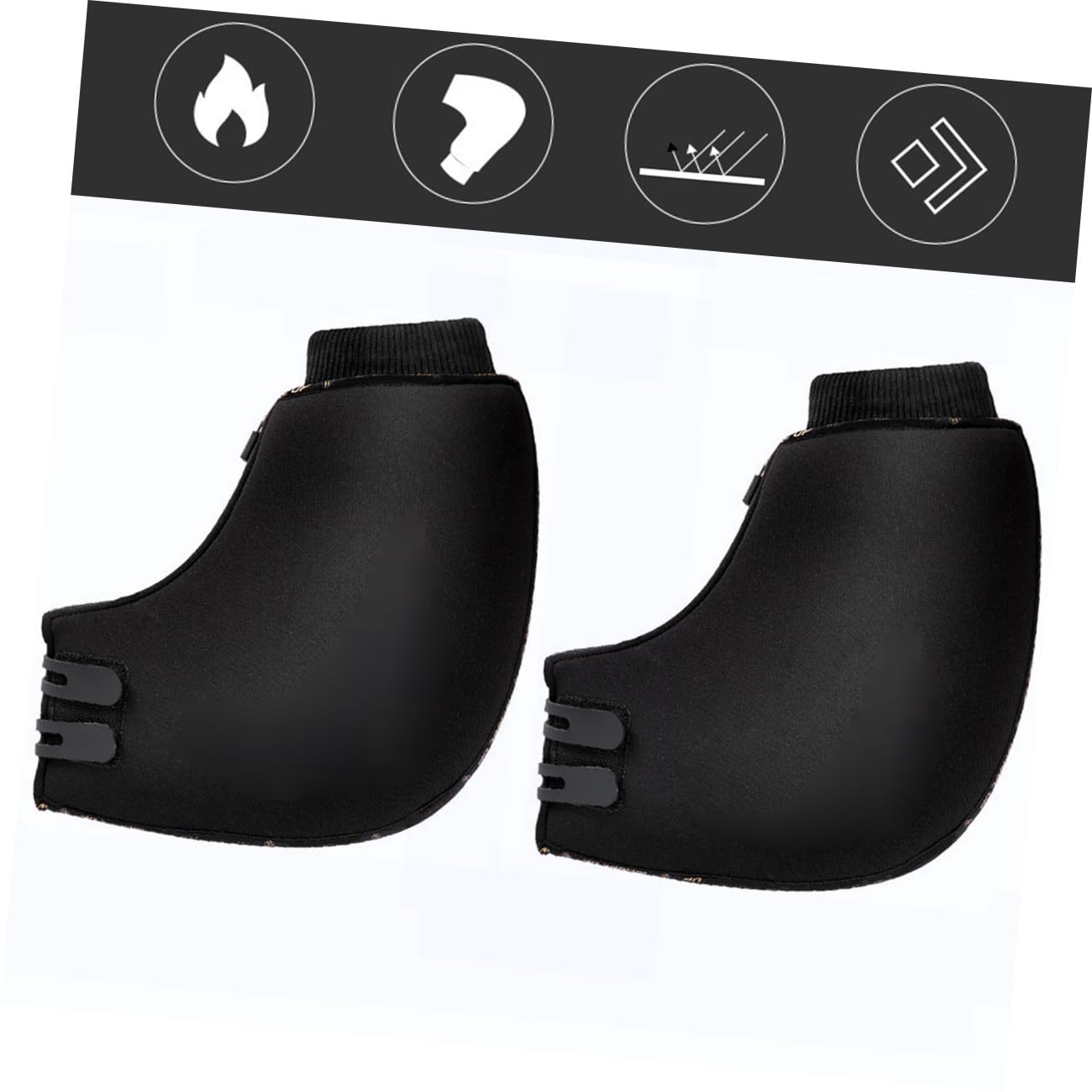 Veemoon Warme Lenkerhandschuhe 1 Paar Winddichte aus Neopren und Baumwolle Dicke Winter Fahrradlenkerhandschuhe für Kalte Wintertage Unisex für Bike und Motorrad