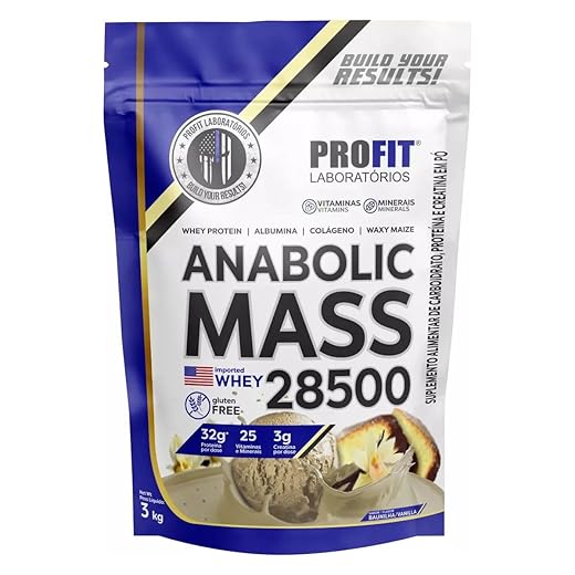 Anabolic Mass 28500-3000g Baunilha - ProFit Laboratórios