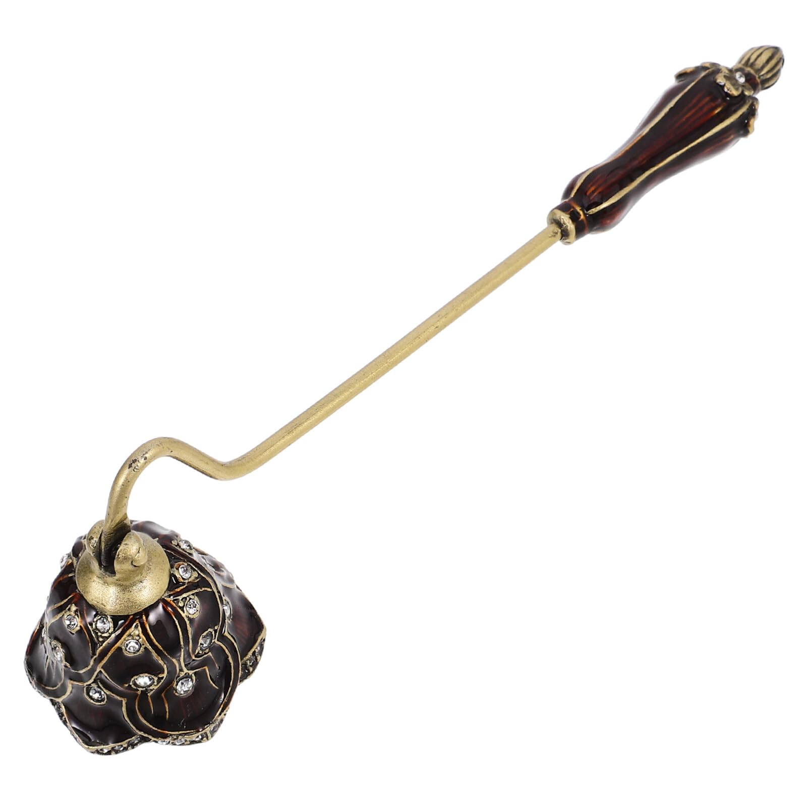 HOLIDYOYO Candle Snuffer Zinc Alloy Candle Extinguisher Antique Candle Snuffer Vintage Candle Put Out Tool Accessory for Putting Out Extinguishing Candle Wick Flame
