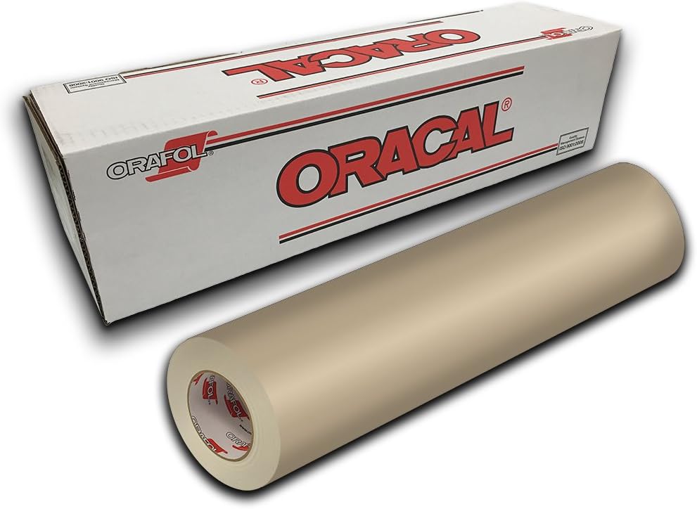 Oracal 651-12" x 10yd - Beige 082