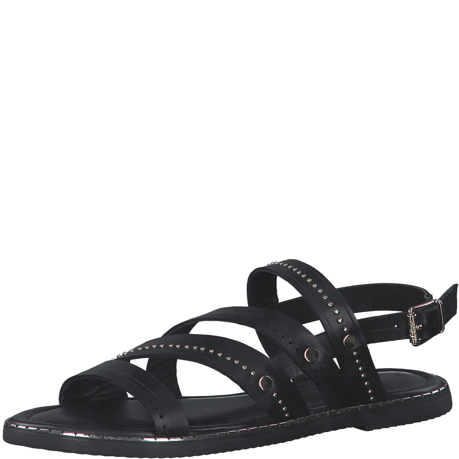 s.Oliver Women's Sandals 5-28105-20, black, 8 UK
