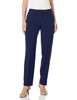 Jones New York Women's Stretch Slim Leg Pant, Pacific Navy