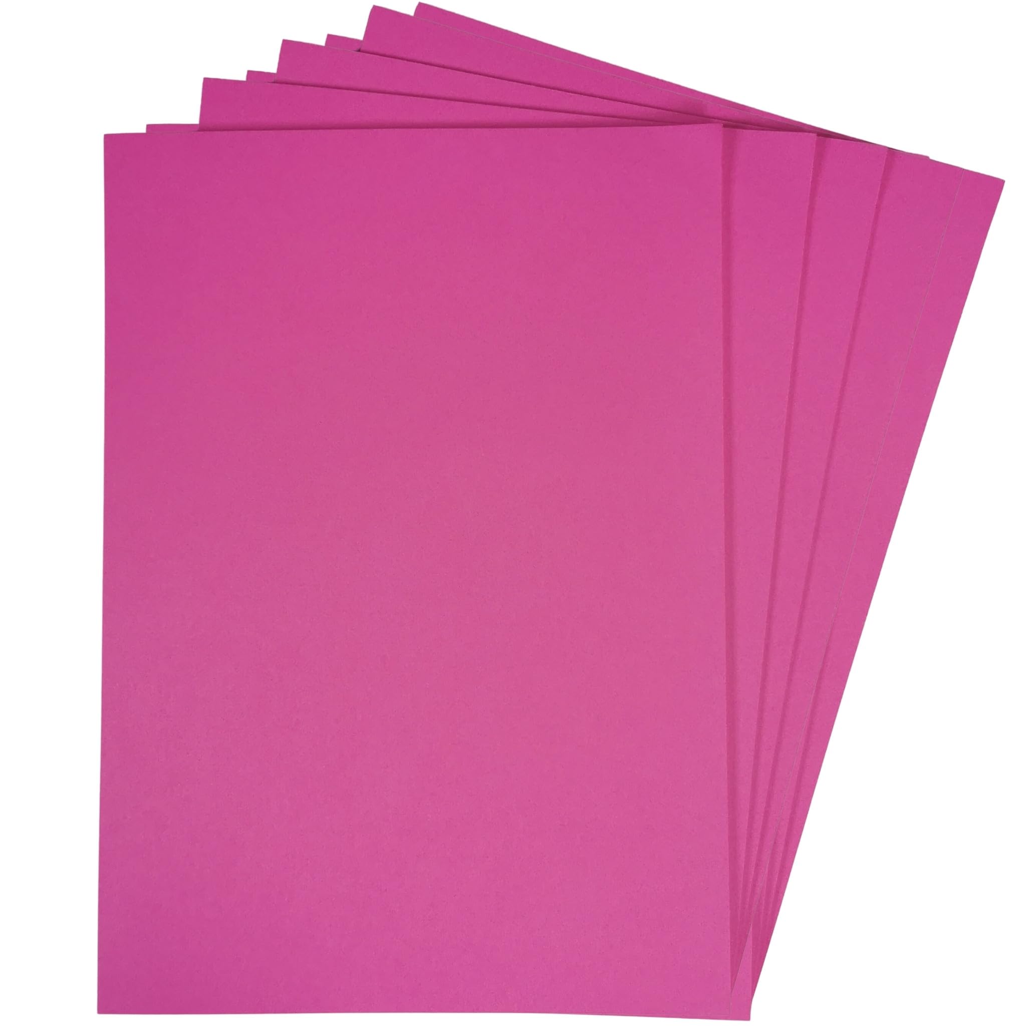 BCreativetolearn A4 Bright Pink Card 100 Sheets 160gsm Hot Pink A4 Printer & Photocopier Coloured Card Sheets, Homemade Prints, Arts, Drawing & Crafts.