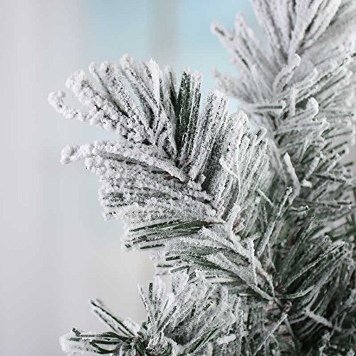 Factory Direct Craft Group of 2 Heavily Snow Flocked Artificial Pine Sprays for Home and Holiday Decorating and Embellishing