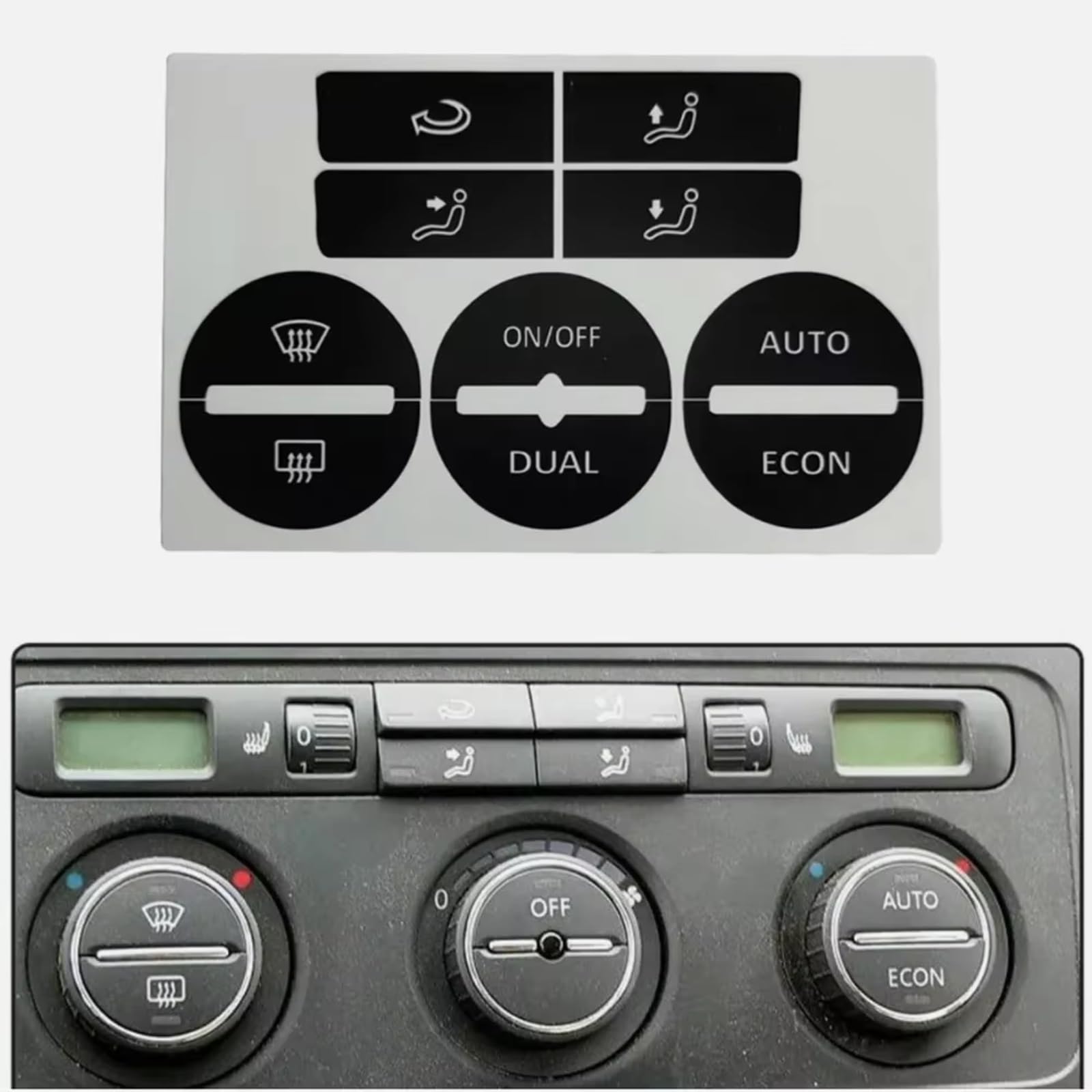 Auto Button Aufkleber Für VW Für PASSAT Auto Aufkleber Aufkleber