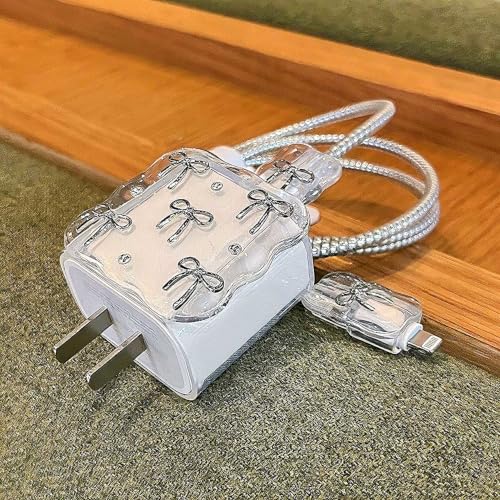 Protector de cable con lazo 3D galvanizado de lujo para cargador de iPad 2