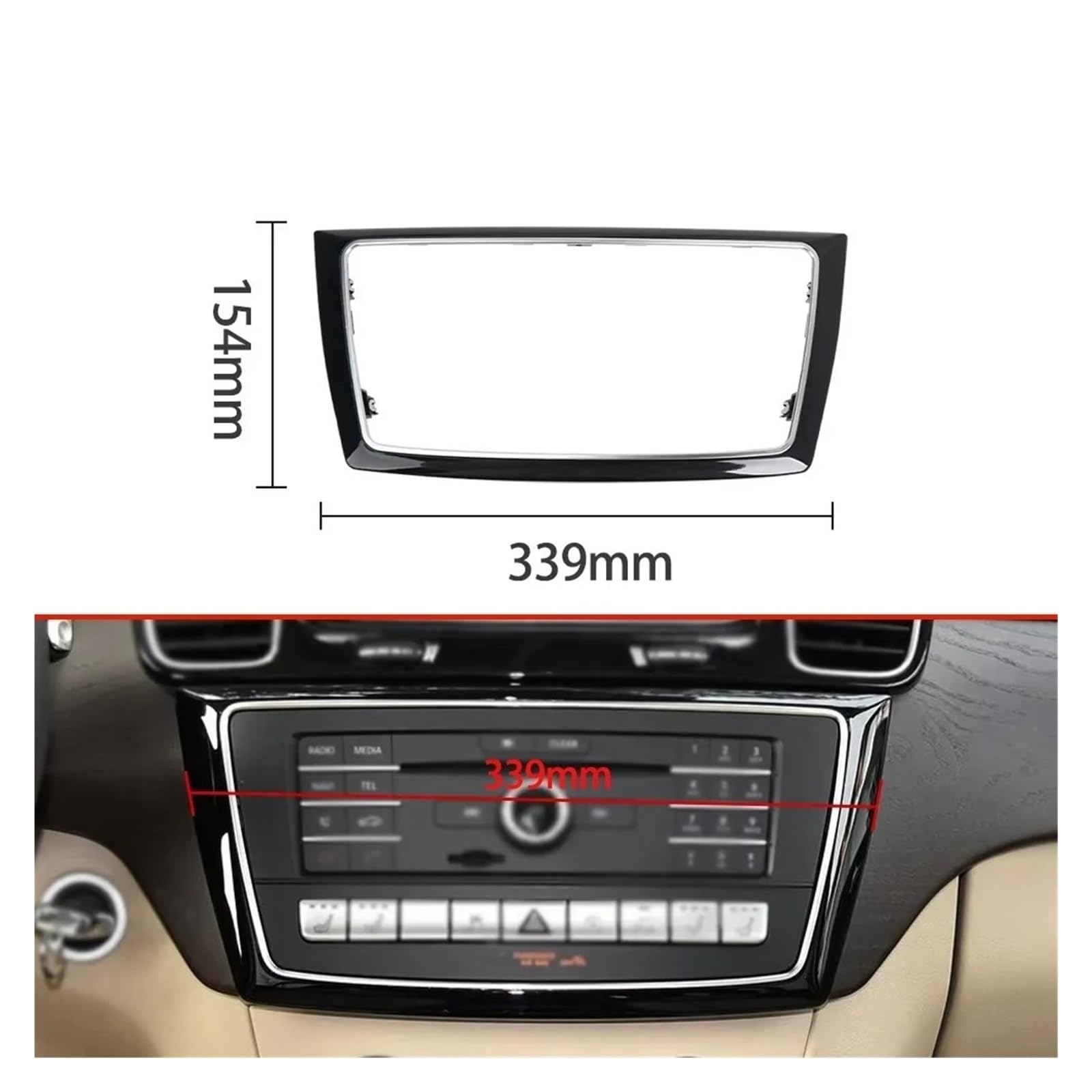 Przycisk deski rozdzielczej Do W166 W292 Center Console