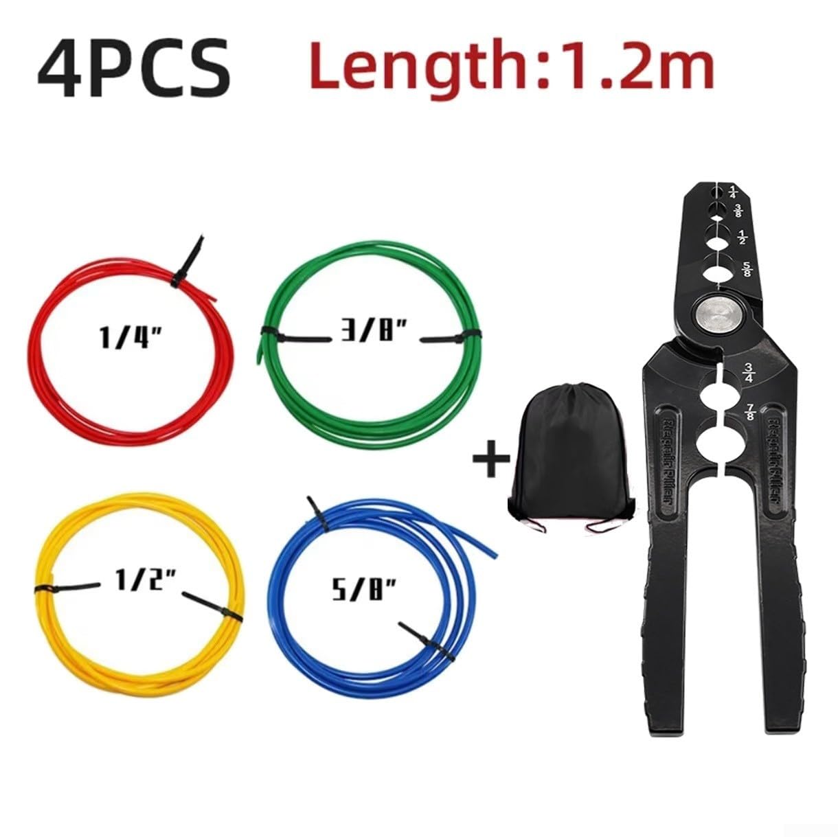 Kit Piegatubi Rame 4 1/4-5/8 Pollici Acciaio Kit Piegatubi Rame