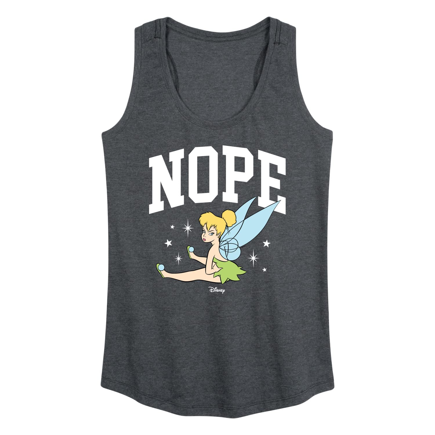 Disney Tinker Bell - Nope Pouty Face - Women's Racerback Tank Top