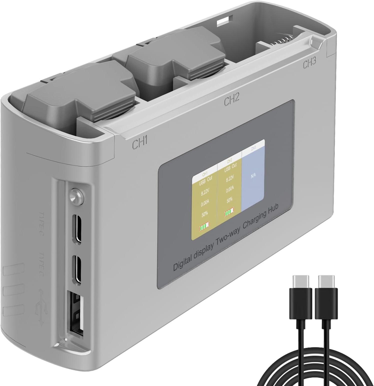 Chargeur Hub Intelligent Double Pour DJI Mini 2 / Mini SE - Neuf Emballé
