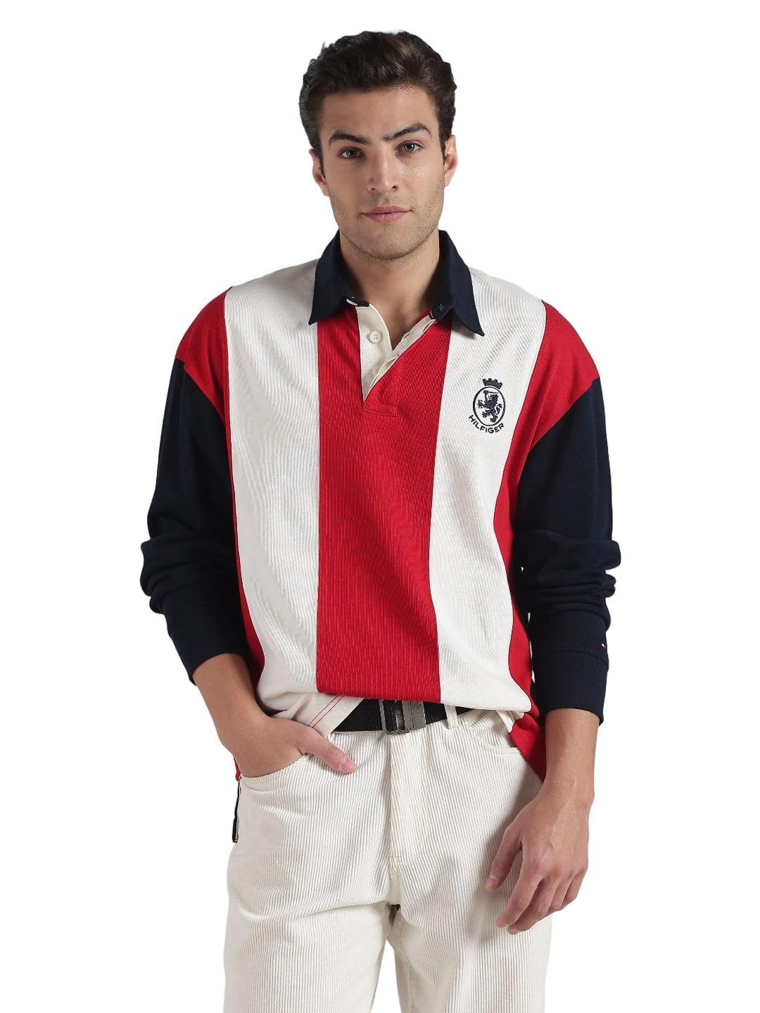 tommy hilfiger Colorblock Regular fit Cotton Polo t-Shirt-picture-45