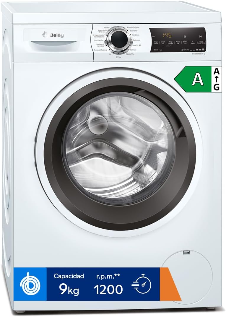 Balay 3TS993BP máquina de lavar 9 kg