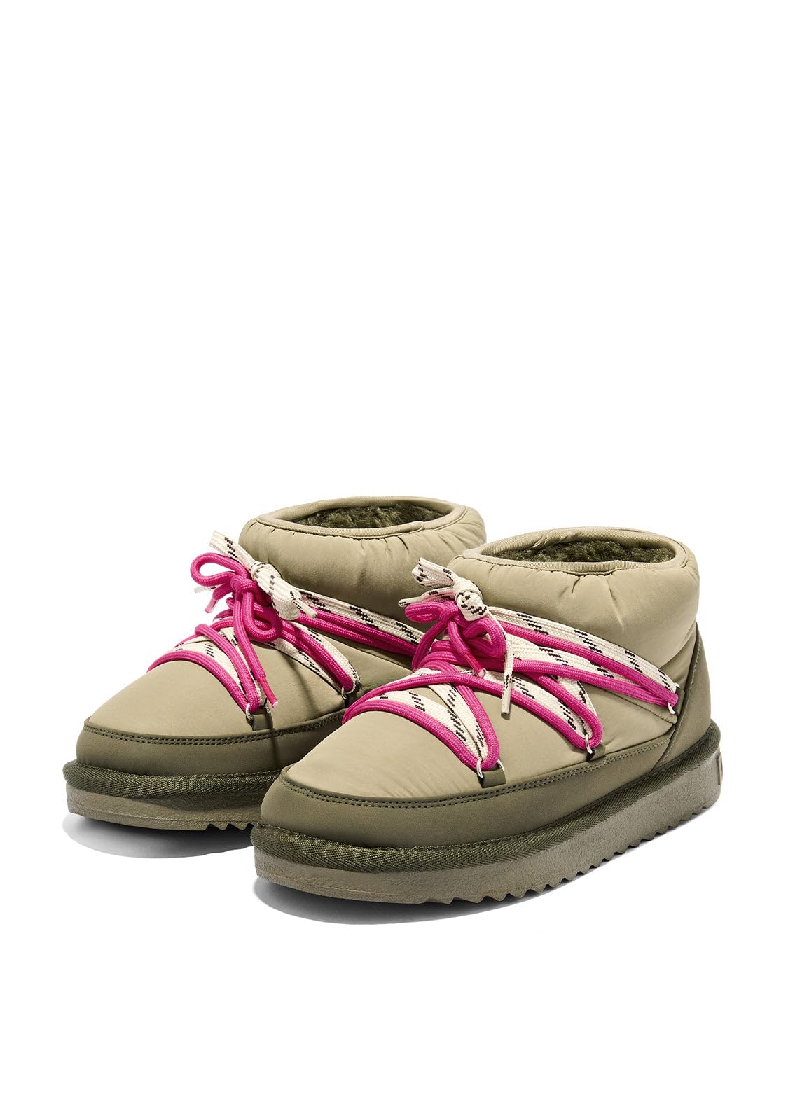 D.Franklin Śniegowce Damskie Nordic Lite Masal w kolorze khaki - Buty Damskie - Moda Casual - Rozmiar (42) - Model nordic