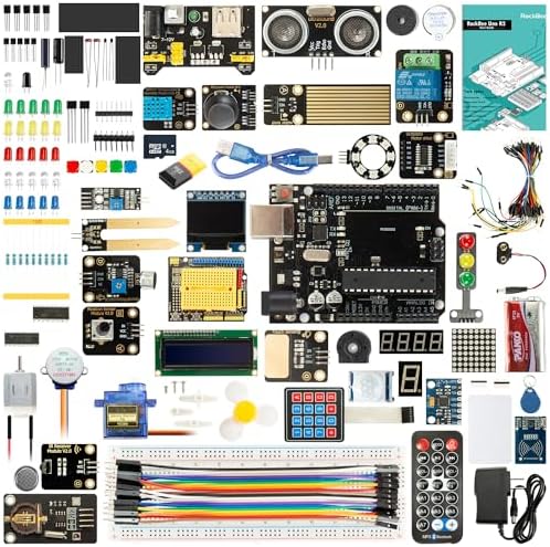 Amazon.com: Official Arduino Starter Kit [K000007] (English Projects ...
