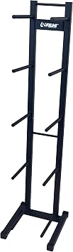 Lifeline Fitness Vertical Medicine Ball Rack with Powder-Coat Finish Space-Saving 5-Tier Storage for Home & Gym