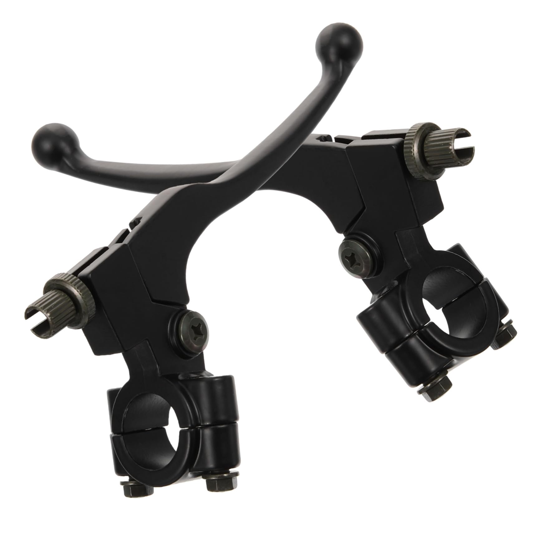 Zerodeko 5 Paare Motorradgriffhalter Griffe motorrad werkzeuge handhaben Griff Bremshebel Ersatzteile Motorradzubehör Motorradteile Universeller Griff vorne Bremshebel Plastik Schwarz