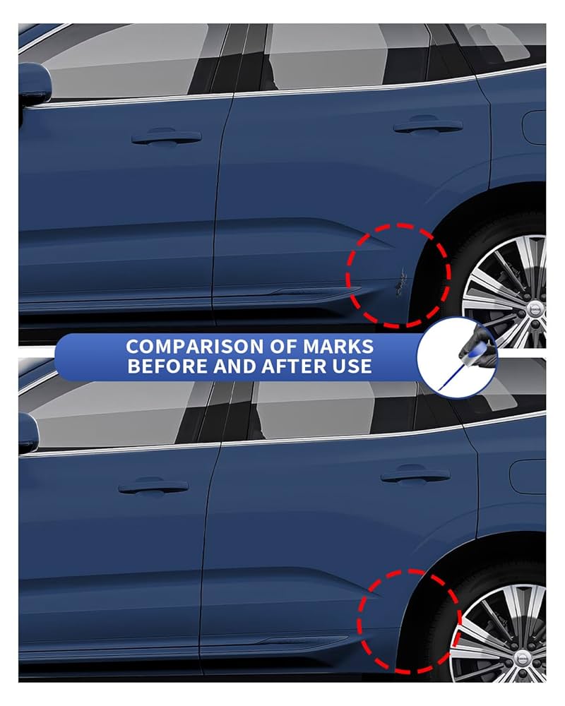 Amazon.com: PARTS4EV 723 Denim Blue Metallic Touch Up Paint