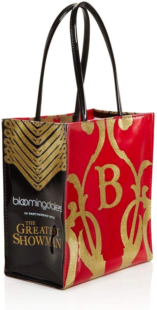 The Greatest Showman Little Brown Bag Tote Glitter B 8115