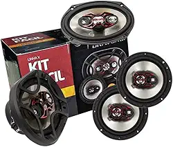 Kit Alto Falantes, Bravox, Kit Fácil X, B4X69X X2 + B3X60X X2