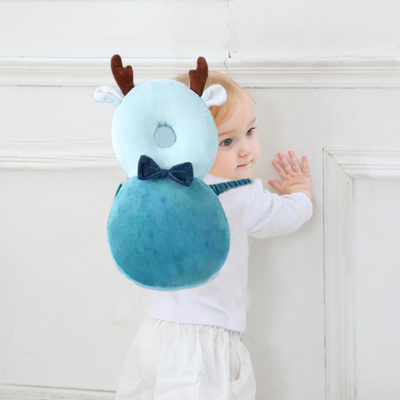 Wonderbaby Paracadute Per Testa - Zainetto Antiurto Per Bambini Che Iniziano A Camminare Con Design Simpatico (Rana) - Foto 11