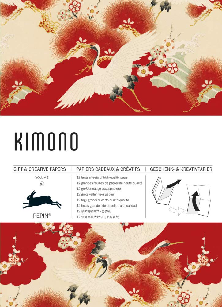 Kimono: Gift & Creative Paper Book Vol. 97 (Multilingual Edition)