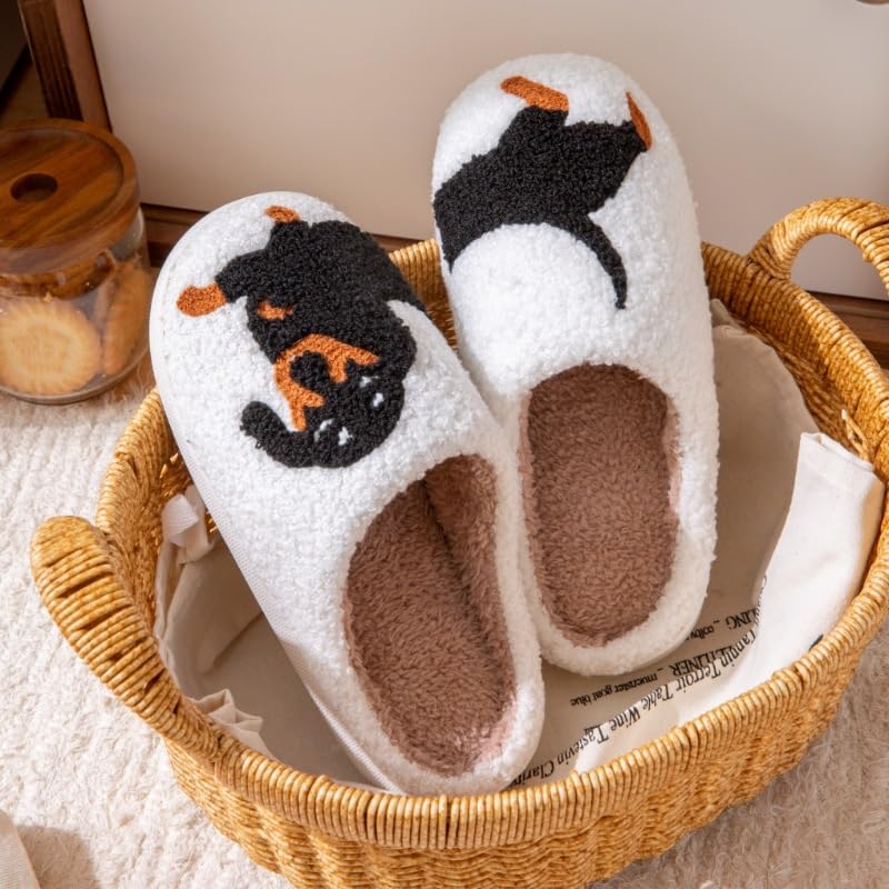 Fun and Loving Slippers Valentine's Day Style Women's & Men's Comfortable Memory Foam Slippers Fluffy and Soft Memory Foam Retro Indoor and Outdoor Home Couple Shoes2
