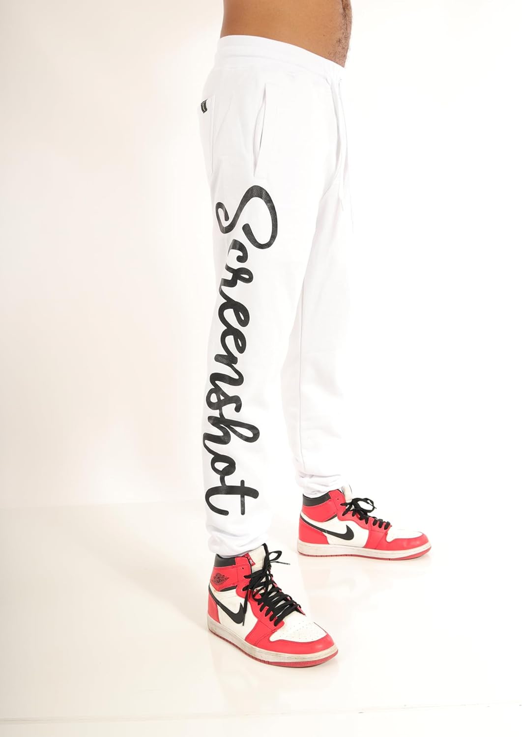 SCREENSHOT P1113 Fleece Pants Premium Urban Streetwear Graphic Sweatpants - Classic Jogger Fit - Image 5