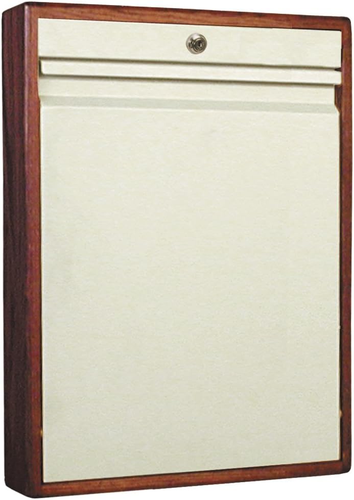 Omnimed 291534CHR Elite Manual Close Wall Desk, Cherry Trim