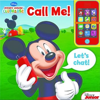 Hardcover Cell Cell Phone Mini Deluxe Mickey Mouse Book