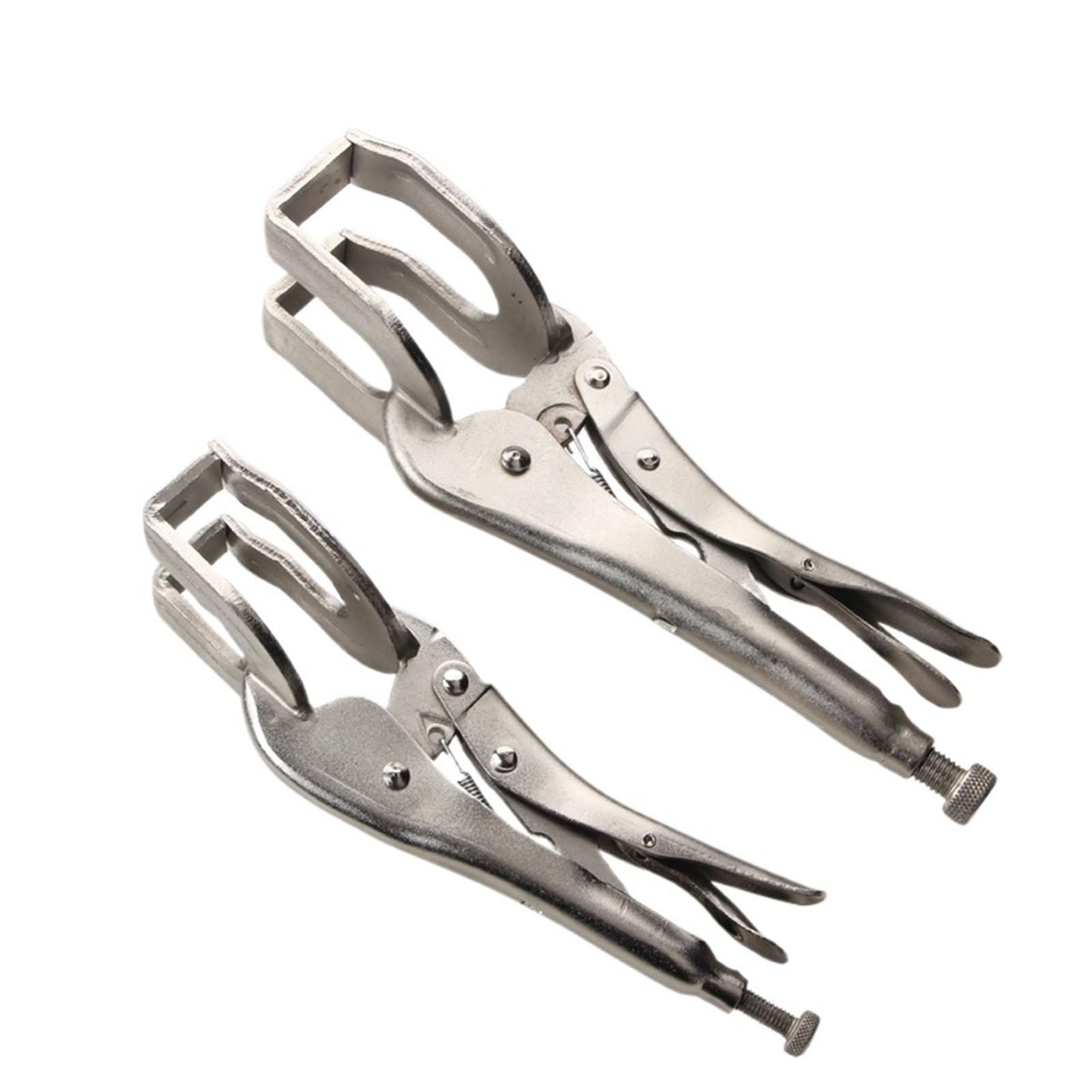 Alicates de bloqueo en forma de C 1 alicate multifunción for soldar tuberías, alicates de soldadura en forma de U, mordaza de bloqueo con agarre ajustable, herramientas de abrazadera fija.(9 inches)