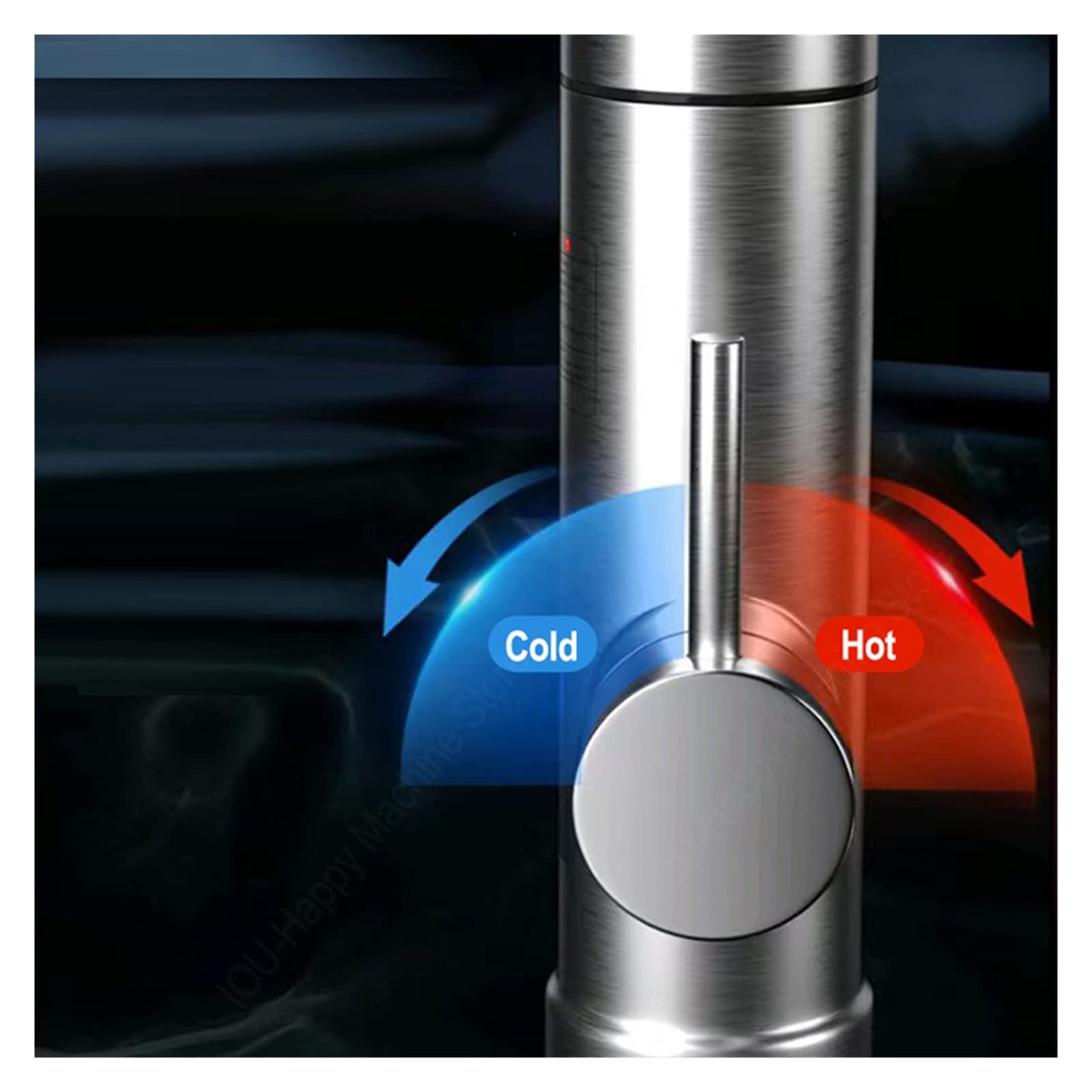 Rubinetto Elettrico Acqua Calda Istantanea - Scaldabagno Da Cucina Con Display Temperatura - Foto 3