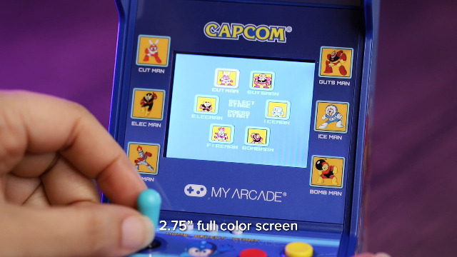 Amazon.com: My Arcade Mega Man Micro Player Pro: Mega Man, Retro