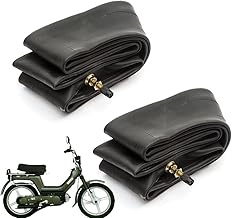 2 CAMERE D'ARIA 2.50/2.75-16 SCOOTER 16 POLLICI 250/275-16 VALVOLA DIRITTA TR4 X PER PNEUMATICI MOTO
