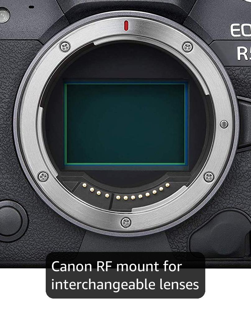 Canon EOS R5 Full-Frame Mirrorless Camera Body