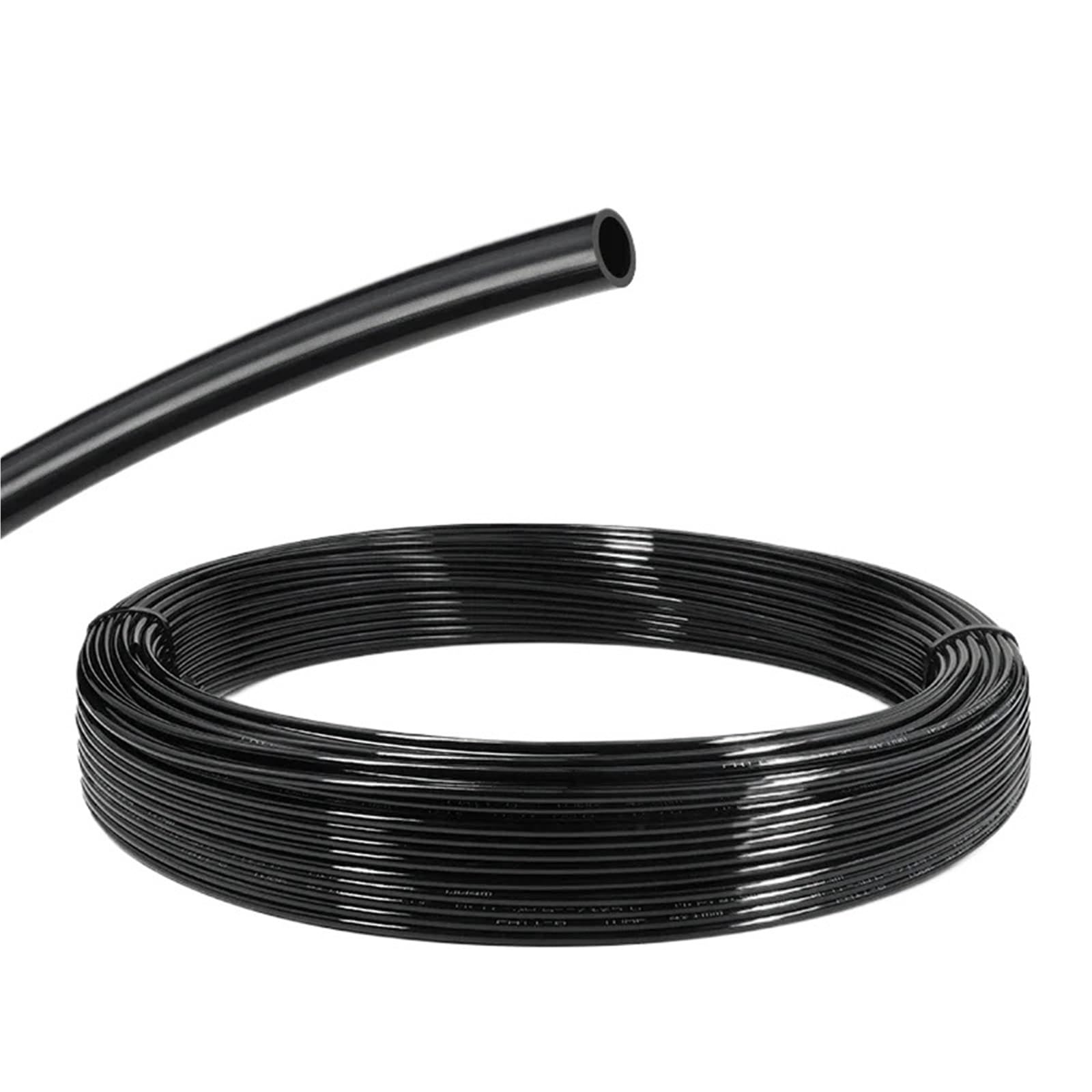 Uyqukggpsn B Pa6 Nylon Tube Air Tubing Component Pneumatic 4Mm 6Mm 8Mm 10Mm 12Mm 14Mm 16Mm Rigid Polyamide Pa Pipe Line Hose For Compressor(10 Meters_10x8mm)